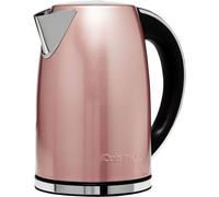 Cuisinart Bouilloire électrique Multi-Températures - Ébullition rapide - Sans fil - Rose - Fini en acier inoxydable - Capacité de 1,7L - Température réglable - Filtre amovible et lavable
