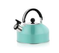 Bouilloire de camping en acier inoxydable, légère, compacte, bec sifflant, multifonction, haute efficacité, parfaite pour la randonnée et les aventures en plein air