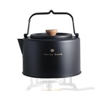 Bouilloire de camping, théière de camping - Bouilloire à thé en acier