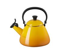 Le Creuset Bouilloire Kone Pour Cuisinière avec Sifflement, Acier Émaillé, 1.6 L, Nectar, 40101026720000