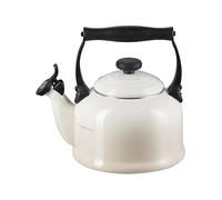 Le Creuset - Bouilloire traditionnelle acier Ã©maillÃ© - 2,1 l - Meringue - Blanc