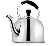 Bouilloire de cuisinière Théières pour cuisinière Bouilloire de Camping Créativité Bouilloire de Cuisine Théière à la Maison Cuisinière à Induction en Acier Inoxydable 304 Sifflet Automatique général