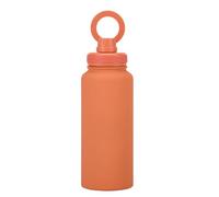 Bouilloire de sport d'extérieur en acier inoxydable de grande capacité 1000 ml/34 oz - Orange vermillon