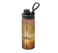 Bouilloire de sport isotherme en acier inoxydable avec protection de l'environnement - 532 ml - Musée du Louvre à Paris