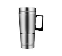 Bouilloire de Voiture à Eau Chaude Bouteille Isotherme Chauffante à | Gourde chauffante pour auto Pour véhicules, remorque, camping-car, berline, pick-up, trajets et r