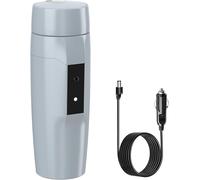 Bouilloire De Voiture Portable 12 V, Petite Bouilloire Électrique De Voyage, Chauffe-Eau Rapide 80 W, Mini Tasse À Thé Électrique Pour Voiture, Arrêt Et Redémarrage Automatiques, Cordon D'alimentatio