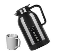 Bouilloire de voiture | Réchauffeur 12V/24V avec affichage de température,Bouilloire à eau chaude de voitures - Pour voyages, déplacements, sorties en famille, le thé, café, lait et nouilles