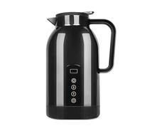 Bouilloire de voiture | Réchauffeur 12V/24V avec affichage de température - Bouilloire électrique pour voiture - pour thé, café, lait, voyages, trajets domicile-travail, camping, sorties en famille