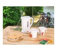 Callstel Bouilloire de voyage Pearl 110/230 V 650 W 500 ml avec 2 tasses