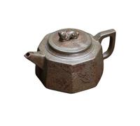 Bouilloire de voyage chinoise rétro Bête de bon augure Grand infuseur à thé créatif fait à la main Pot à thé vert