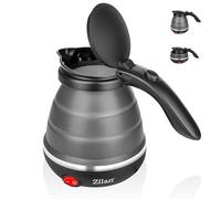 Bouilloire de Voyage Portable et Pliable 0,5 L - Mini Compacte pour Camping - 750 W