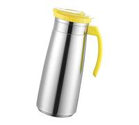Bouilloire d'eau froide 1,3 L pour fête, réfrigérateur, ménage, jaune, 9,5 x 24,5 cm