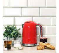 Bouilloire design Rétro rouge 1.7L