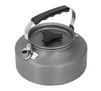 Bouilloire d'extérieur 1,1 L Théière portable Cafetière Anti-brûlure Résistance à la corrosion Conception de bec chinois pour le camping pique-nique Alliage d'aluminium Acier