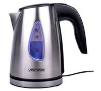 Bouilloire Électrique 1,0 Litre, Cuve en acier Inoxydable sans BPA Mesko MS1351 1630W Argent 04164