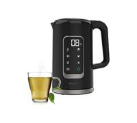 Bouilloire électrique 1,7 L inox noir à écran tactile