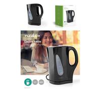 Bouilloire électrique 1.7 Plastique ABS Noir Élément chauffant dissimulé Petit prix