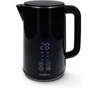 Nedis KAWK362EBK Bouilloire voyant lumineux noir Contenance: 1.7 l