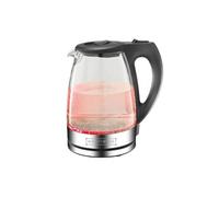 Royalty Line Switzerland – Bouilloire électrique RLGWK22008355-RED 1,7 L en verre Rouge