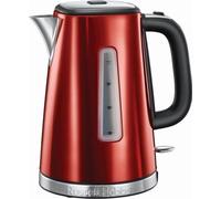 Bouilloire Electrique 1.7L Luna - RUSSELL HOBBS - Ébullition Rapide - Rouge