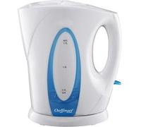 Bouilloire Électrique 1,7L Sans Fil Verrouillage Sécurisé Cheffinger Blanc