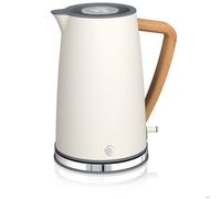 Bouilloire électrique 1,7L Ultra Rapide Sans Fil Design Moderne Nordic SWAN SK14610WHTNEU 2000W Blanc 40869