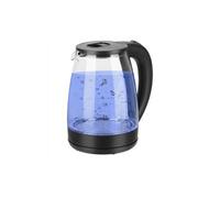 Bouilloire Electrique 1.8 L 1500W avec Eclairage LED et Arrêt Automatique Home Star Noir transparent