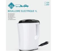 Bouilloire électrique 12V 1L 170W Blanc et Bleu - HTC EQUIPEMENT
