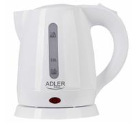 Bouilloire Électrique 1L, sans BPA, Résistance Cachée, sans fil 360° 1600W Adler