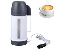 Bouilloire électrique à eau chaude | Chauffe-eau avec arrêt automatique 12/24 V | Chauffe-eau chaude - Pour voyage sur route, camping, voyage, activités de plein air, utilisation quotidienne