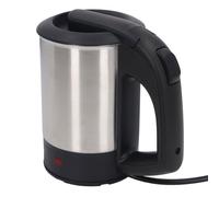 Bouilloire électrique à ébullition Rapide 1000W 0,5l avec 2 Tasses en Acier Inoxydable, Arrêt Automatique pour la Maison, Prise Ue 220V