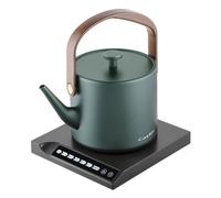 Bouilloire électrique à température réglable CATLER BM 502 Anna - Cuve inox - Thé infusion - Résistance STRIX - Vert