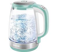 Bouilloire Électrique à Température Variable avec Lumiere LED Interne, 2,0 L Capacité, 2200W, Vert