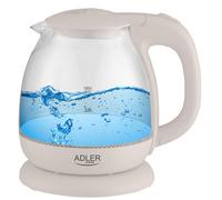 Bouilloire Électrique Adler Verre 1L LED 1100W AD1283C