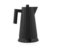 MDL21 Plissé Bouilloire avec contrôle de la température Alessi Noir - 8003299494217