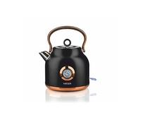 Haeger Bouilloire électrique Art Deco Black – 1,7 L – 2200 W – Noir