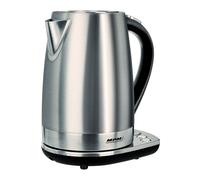 Bouilloire électrique avec panneau de contrôle, sans fil en acier inoxydable, 2200W, Argent, MPM, MCZ-51