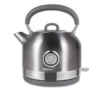 Bouilloire électrique avec thermomètre 1,7 L Vintage Cuisine Argent