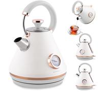 Berdsen Bouilloire électrique BD-701 1,7 L avec thermomètre Blanc