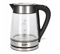 Bouilloire Électrique avec Voyant LED EDM 1850-2200 W Verre 1,7 L