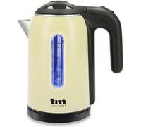 Bouilloire Électrique avec Voyant LED TM Electron Acier inoxydable Crème G