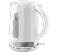 Bouilloire Électrique avec Voyant Lumineux, 1.7 L Capacité, 2200W, Blanc