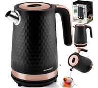 Bouilloire électrique Berdsen BD-705 1,7 l, noire et cuivre