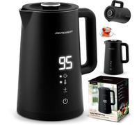 Bouilloire électrique - Berdsen - BD-709 - 1,7 L - Acier inoxydable - Tactile avec maintien au chaud