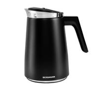 Bouilloire électrique BERGMANN FR007 1,5 L 2200 W noir mat avec affichage numéri