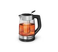 Tefal Bouilloire électrique Element 5 températures BJ760DE0 Noir & Inox