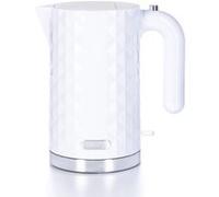 Bouilloire électrique Blanche 1,7 L - 2200W - Protection contre l'ébullition à sec - Camry CR 1269W