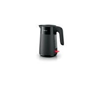 Bouilloire Électrique Bosch TWK2M163 Noire 1.7L 2400W - Corps en Plastique, Indicateur Niveau d'Eau, Arrêt Surchauffe, Alimentation Secteur 220-240V