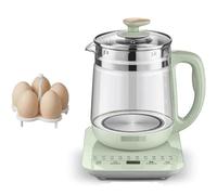 Bouilloire Électrique, Bouilloire Électrique 1,8 L, Théière En Verre Avec Infuseur Amovible, Théière En Verre Multifonction, Bouilloires Électriques Éteintes Avec Écran Tactile Intelligent.,A