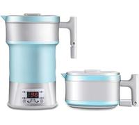 Bouilloire électrique, Bouilloire électrique portable Travel Touch Smart 800 ml, 110-220 V, arrêt automatique, maintien au chaud, cordon d'alimentation détachable